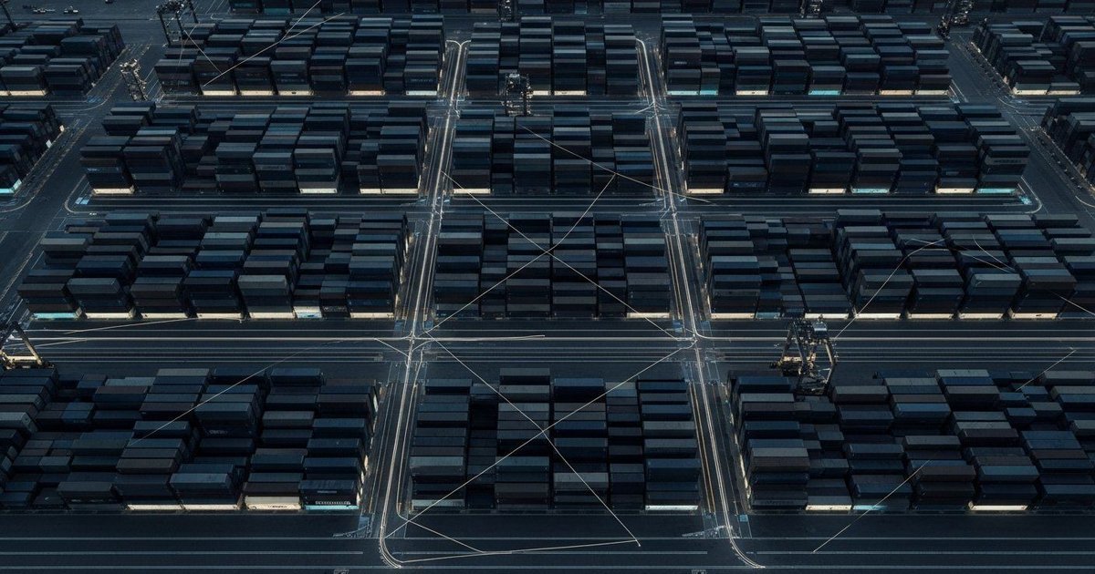 DevOps pipeline with automated deployment stages and containerized workloads in tech neon style